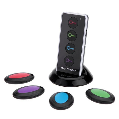 Anti-Lost Key Wallet Tracker With 4-in-1 LED Remote