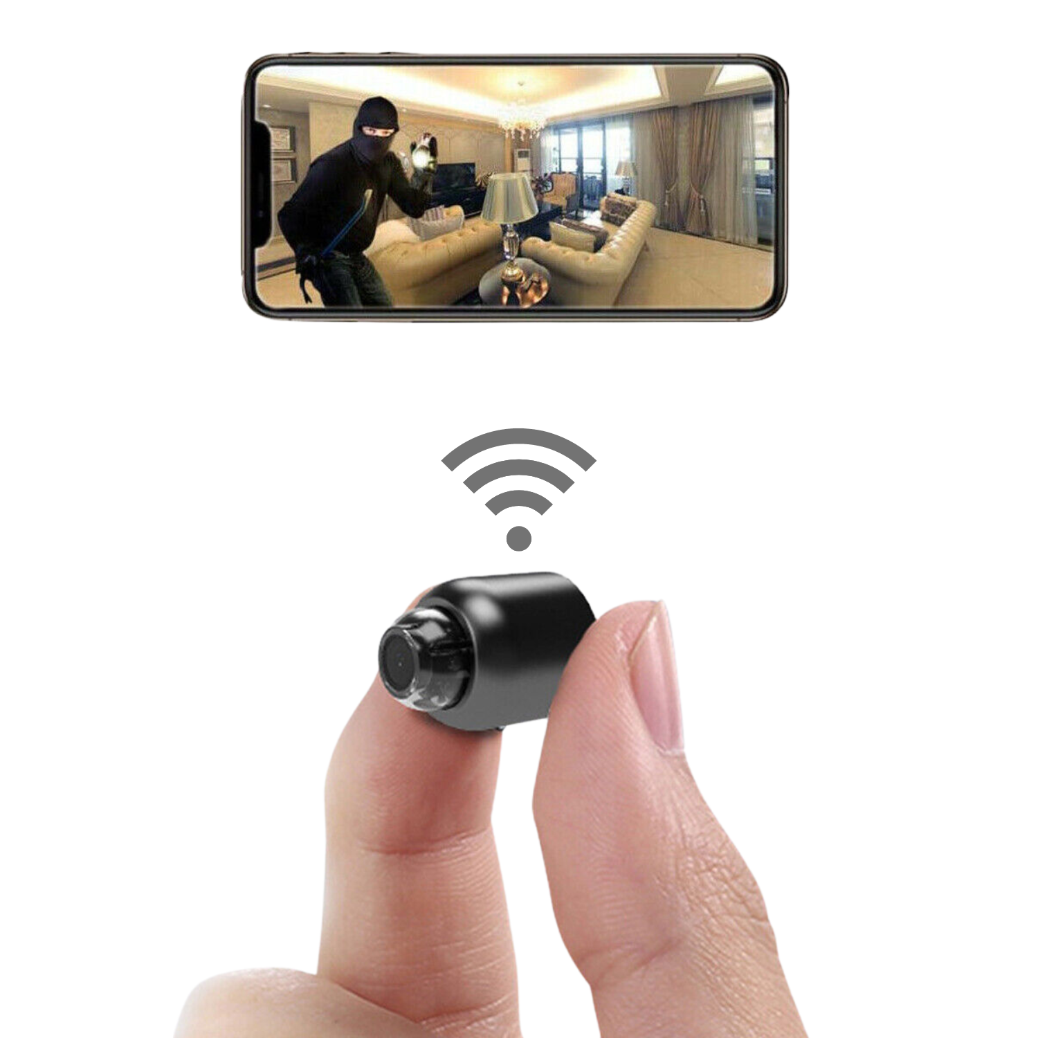 Flexora Wireless Mini Home Security Camera