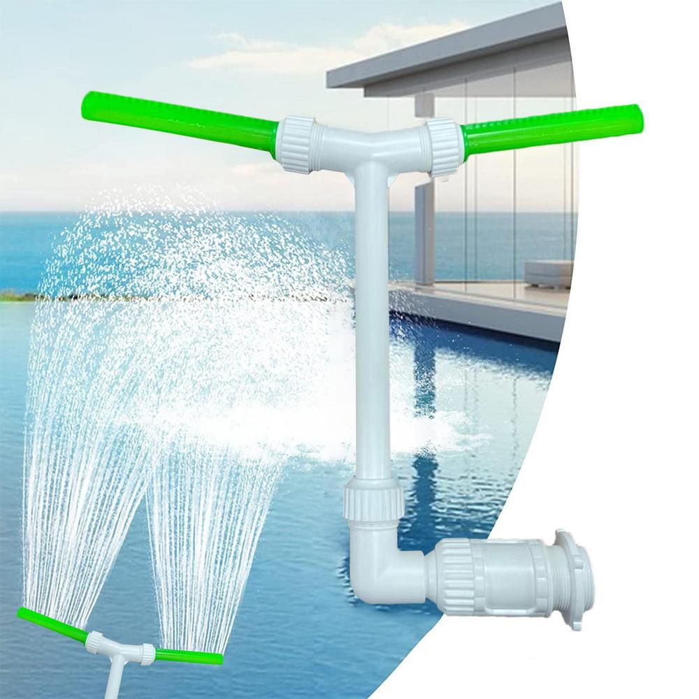 Swimming Pool Fountain Spray With Luminous Light