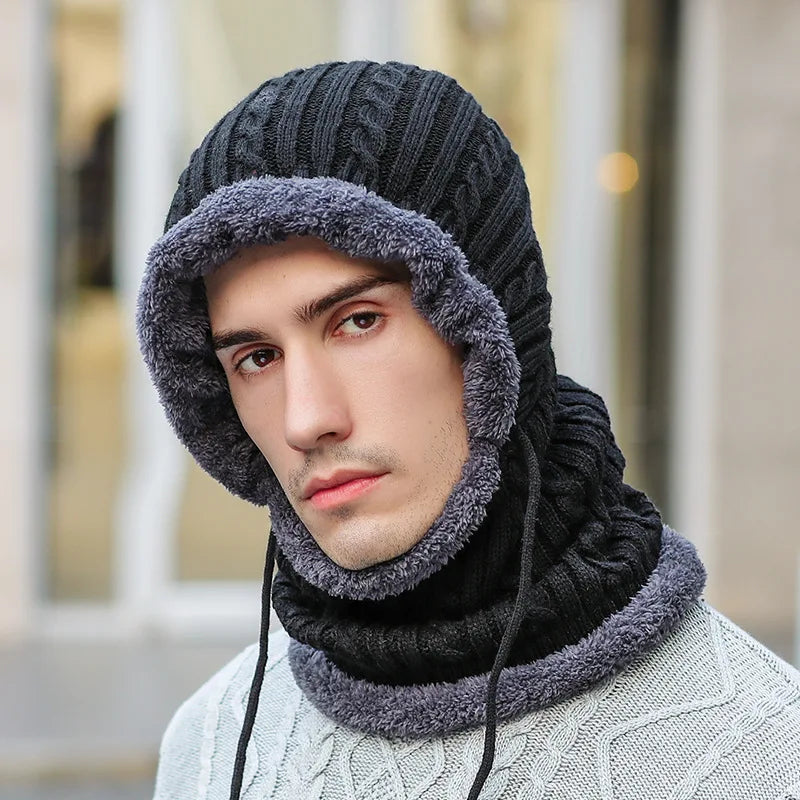 Winter Balaclava Hat & Scarf Set