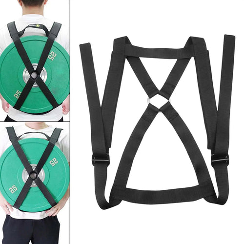 Adjustable Weighted Training Vest For Barbell Plates