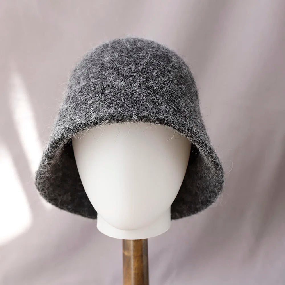 Flexora Women's Winter Wool Bucket Hat