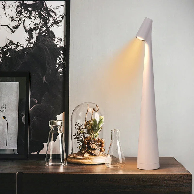 Touch Control Reading Light With Tri-Color Dimming