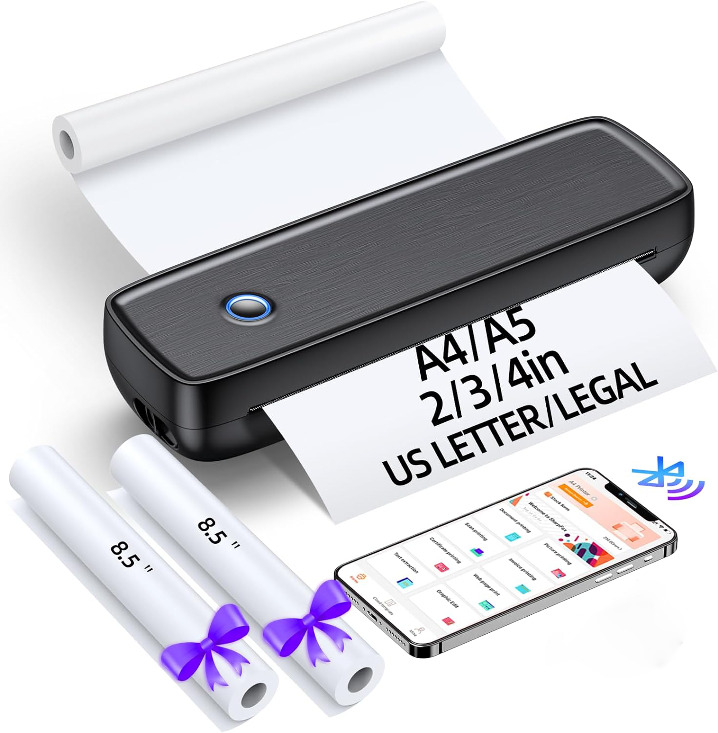 Flexora Wireless Inkless Thermal Printer