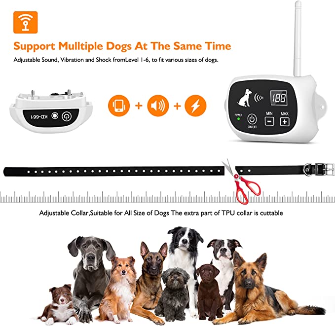 Wireless Dog Fence with Collar