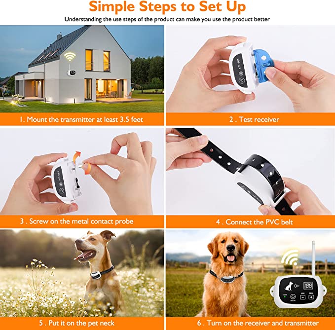 Wireless Dog Fence with Collar