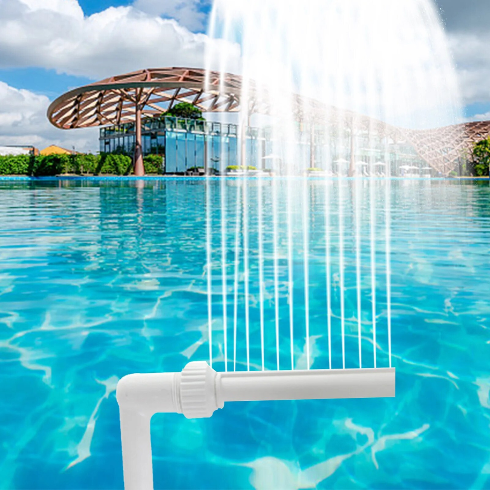 Swimming Pool Fountain Spray With Luminous Light