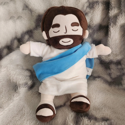 Breathing Jesus Soothing Plushie For Sleep Aid