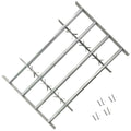 Adjustable safety grille for windows with 3 crossbars 700-1050 mm