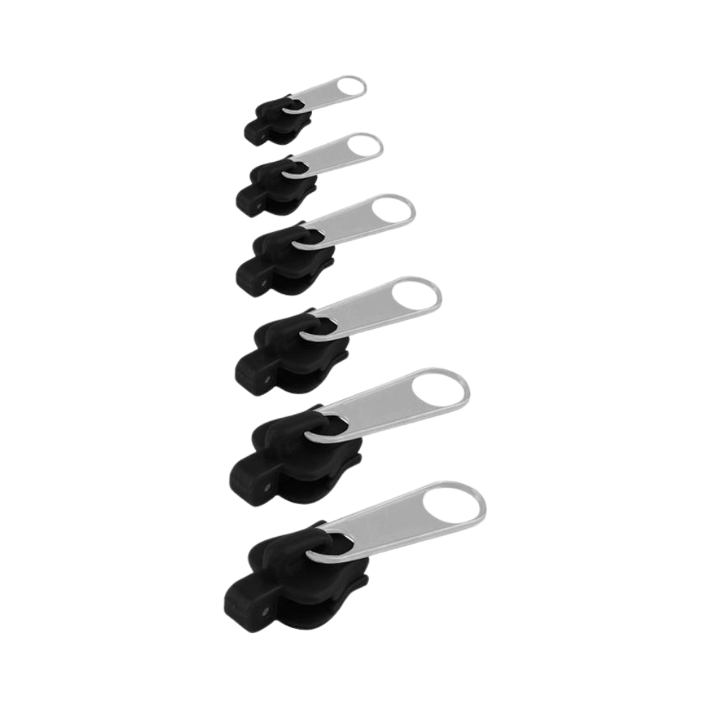 Clip-on slider to replace zippers