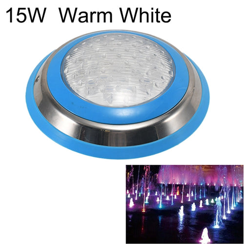 15W LED Stainless Steel Wall-Mounted Pool Light Landscape