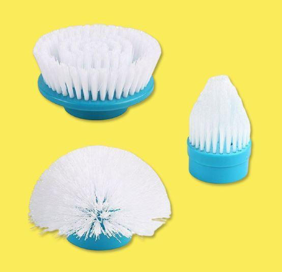 Cordless Electric Spin Scrubber With Extendable Handle