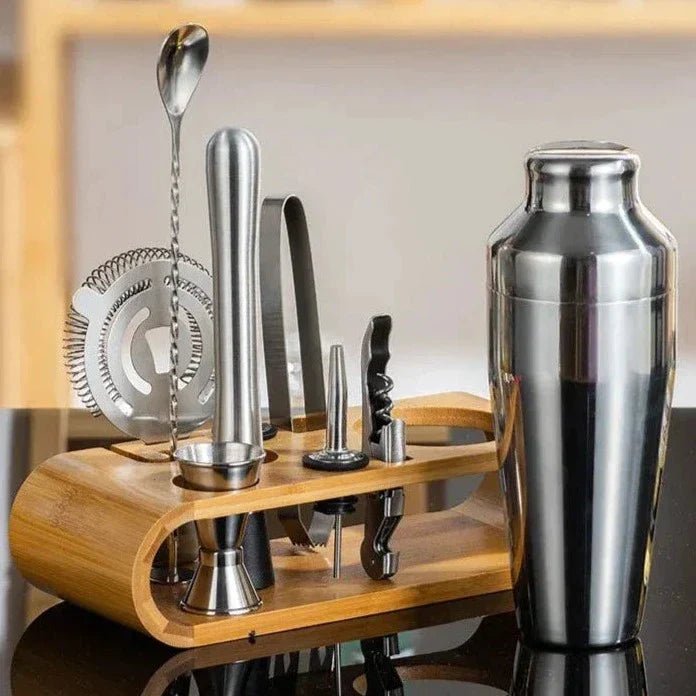 Luxury 10 Piece Cocktail Set For Elegant Home Bartending