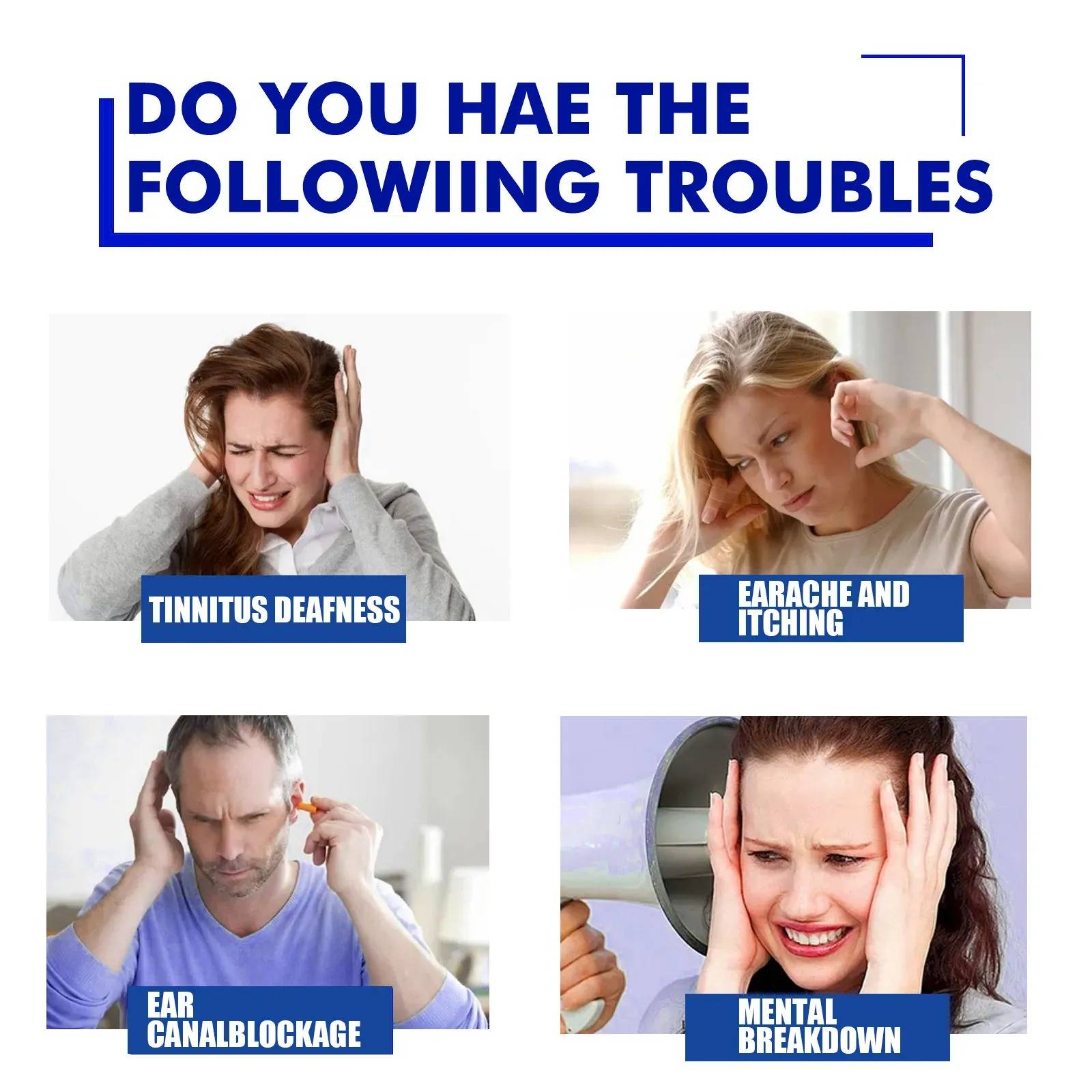 2 Set Tinnitus Ringing Ears Drops