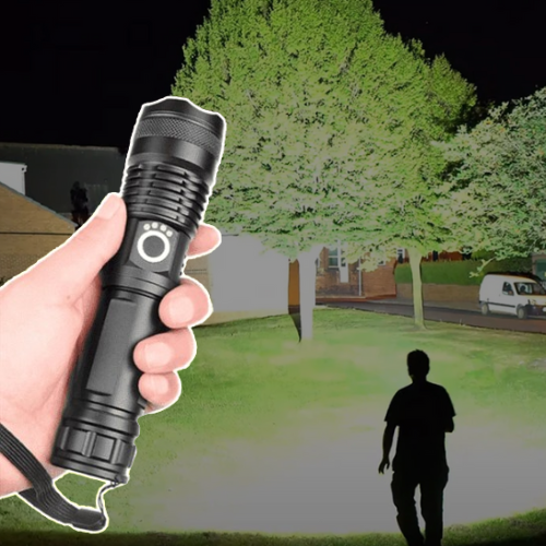 90000 Lumens Most Powerful Flashlight