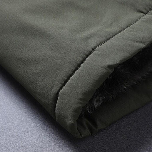 Multi-pocket Padded Fleece Jacket