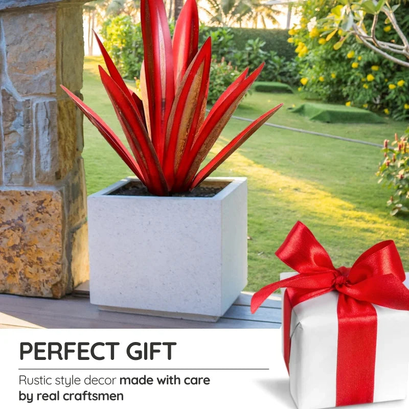 Agave Americana Metal Decorative Plant