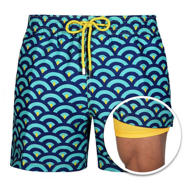 Lined Beach Shorts