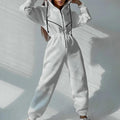 Basic Hooded Jumpsuit