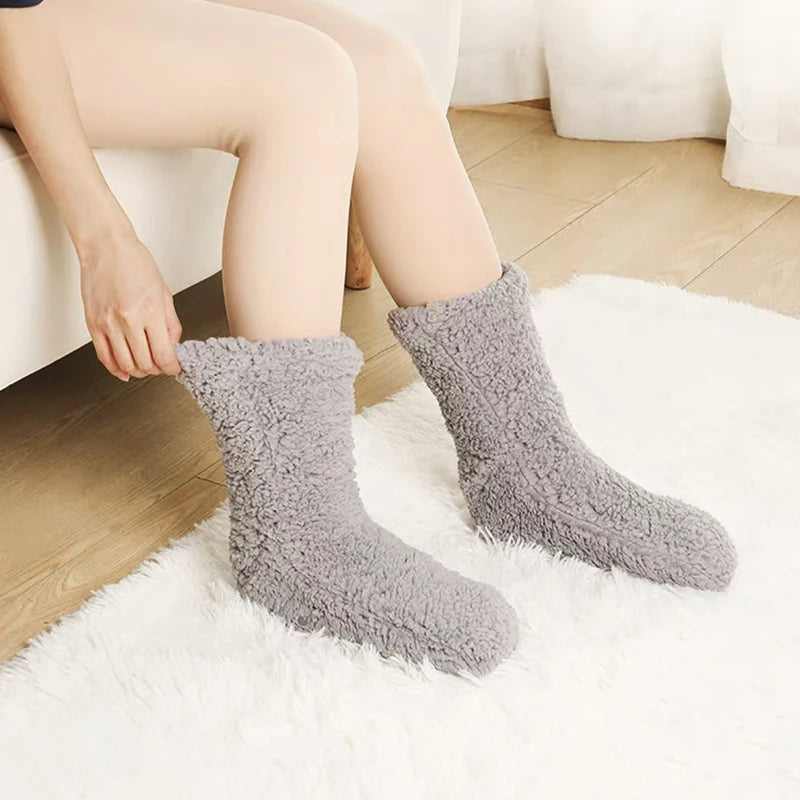 Winter Plush Indoor Socks