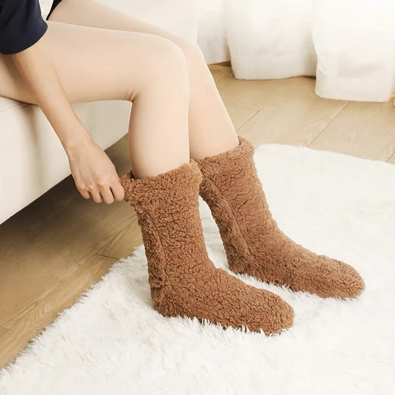 Winter Plush Indoor Socks