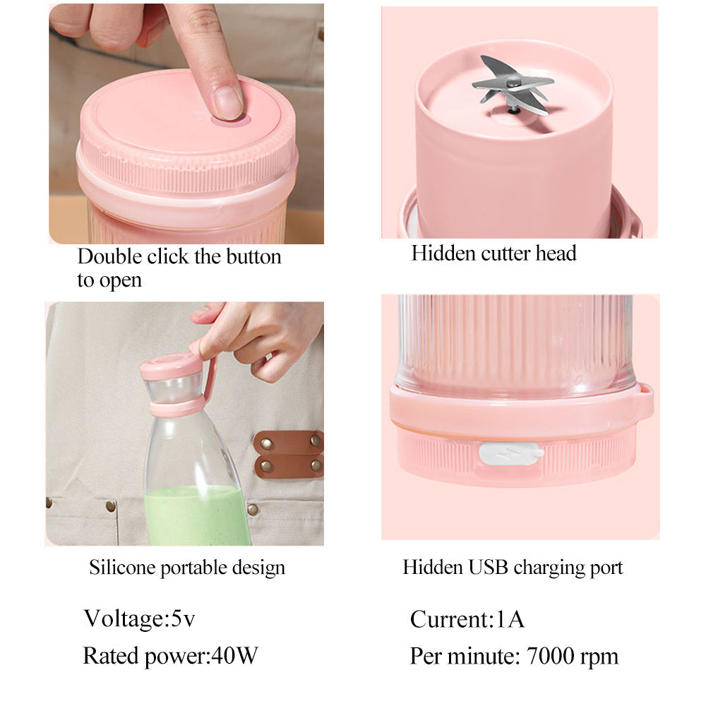 Portable Electric Juicer Blender