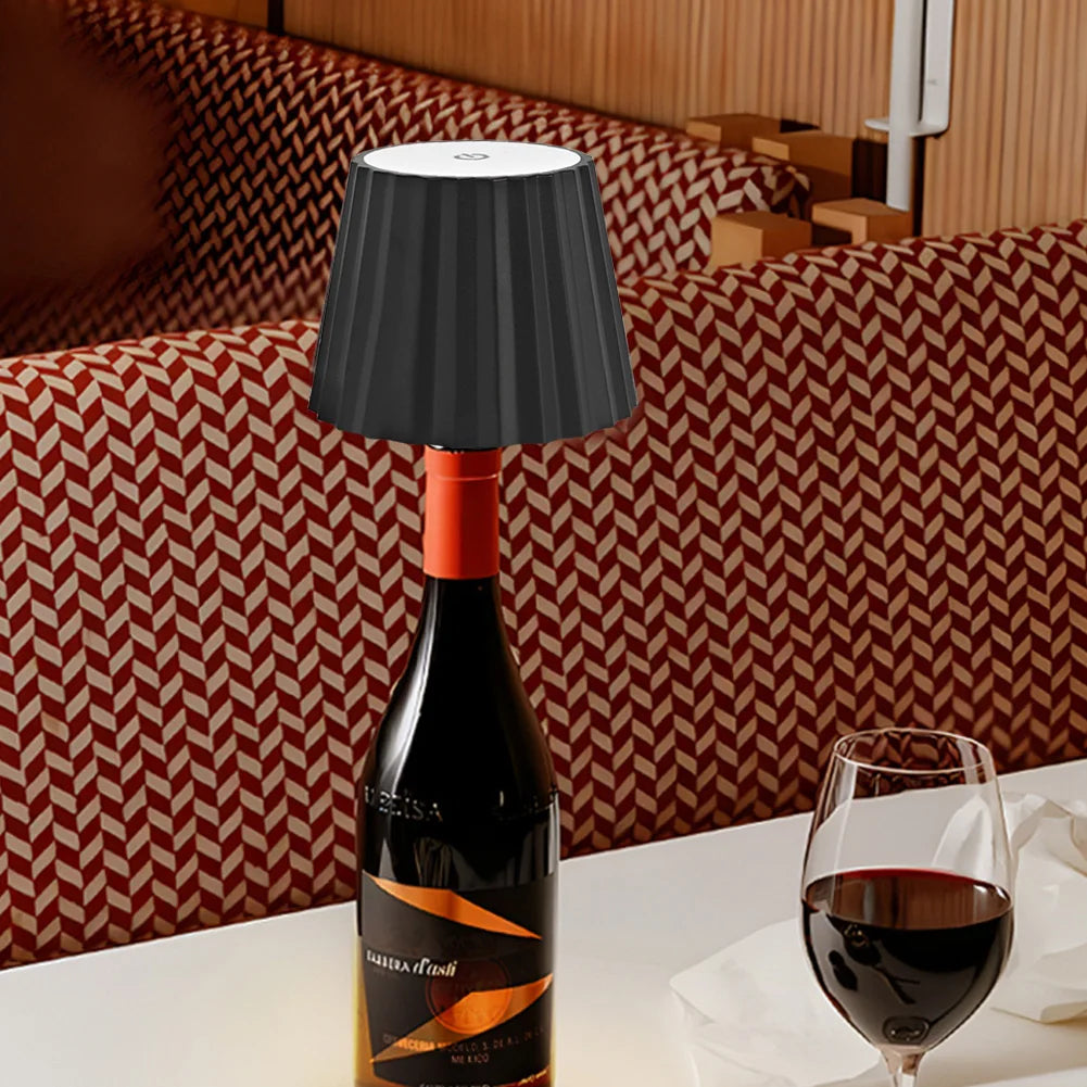 Flexora Wine Bottle Table Lamp
