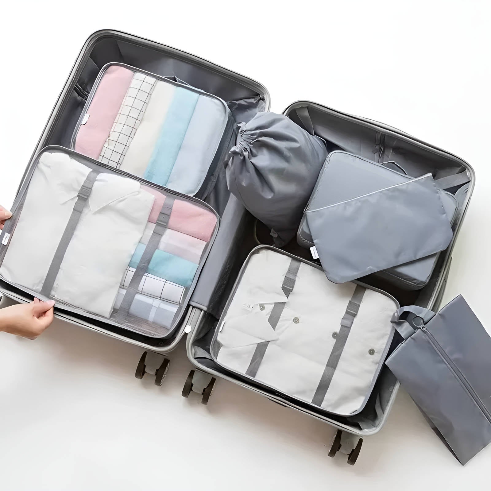 7 Set Packing Cubes for Travel