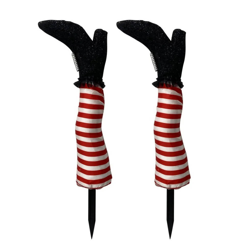 Halloween Witch Legs Decoration