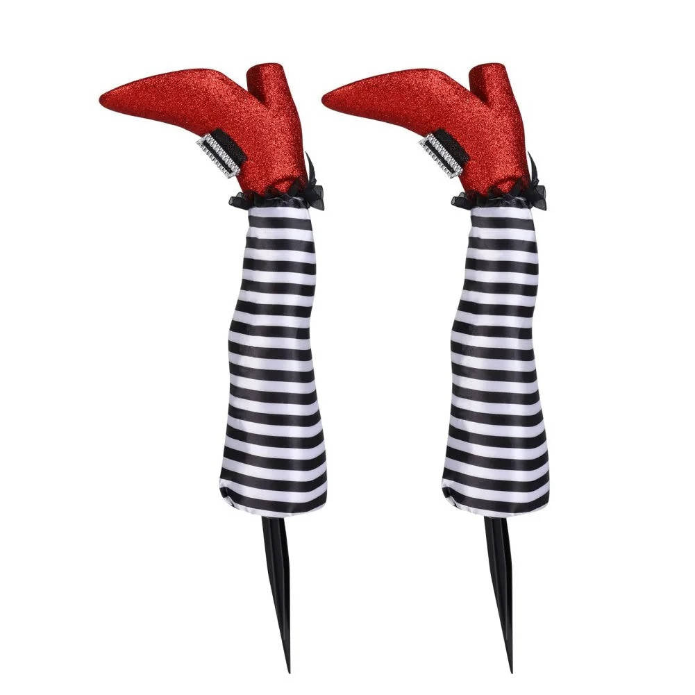 Halloween Witch Legs Decoration