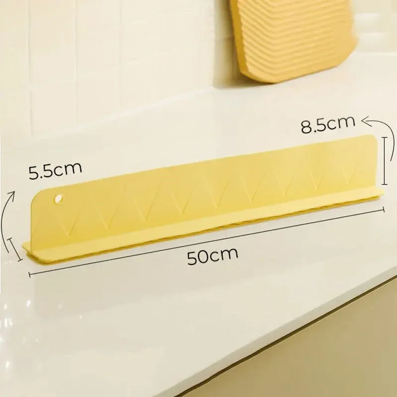 Silicone Sink Splash Guard With Suction Cups