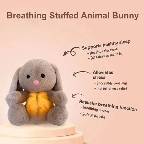 Breathing Stuffed Animal Bunny