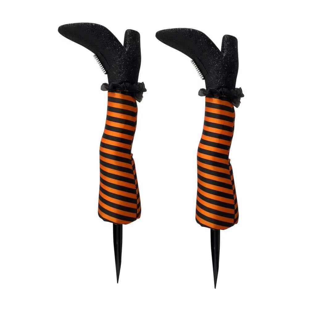 Halloween Witch Legs Decoration