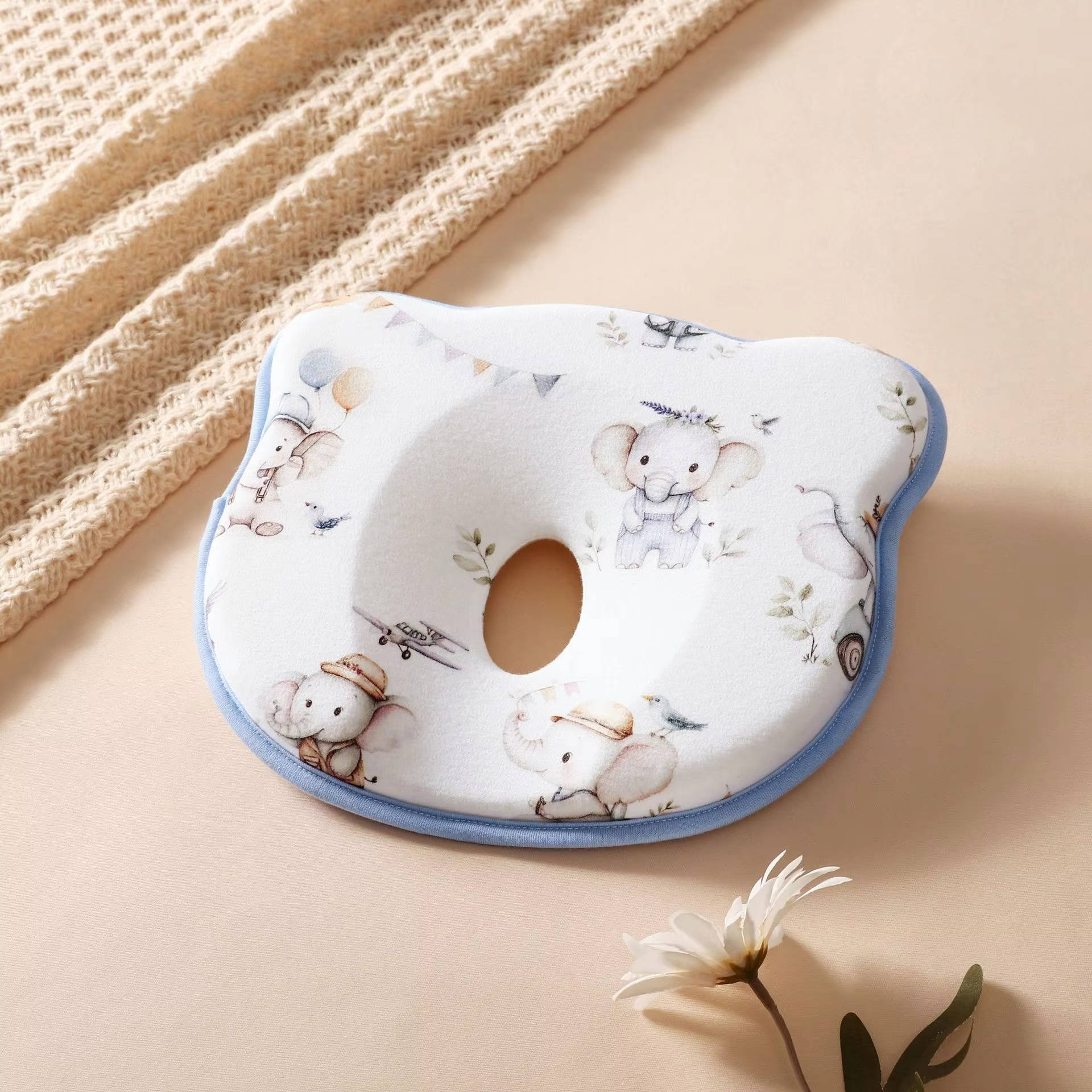 Infant Pillow Prevents Flat Head - Anti-Deviation...