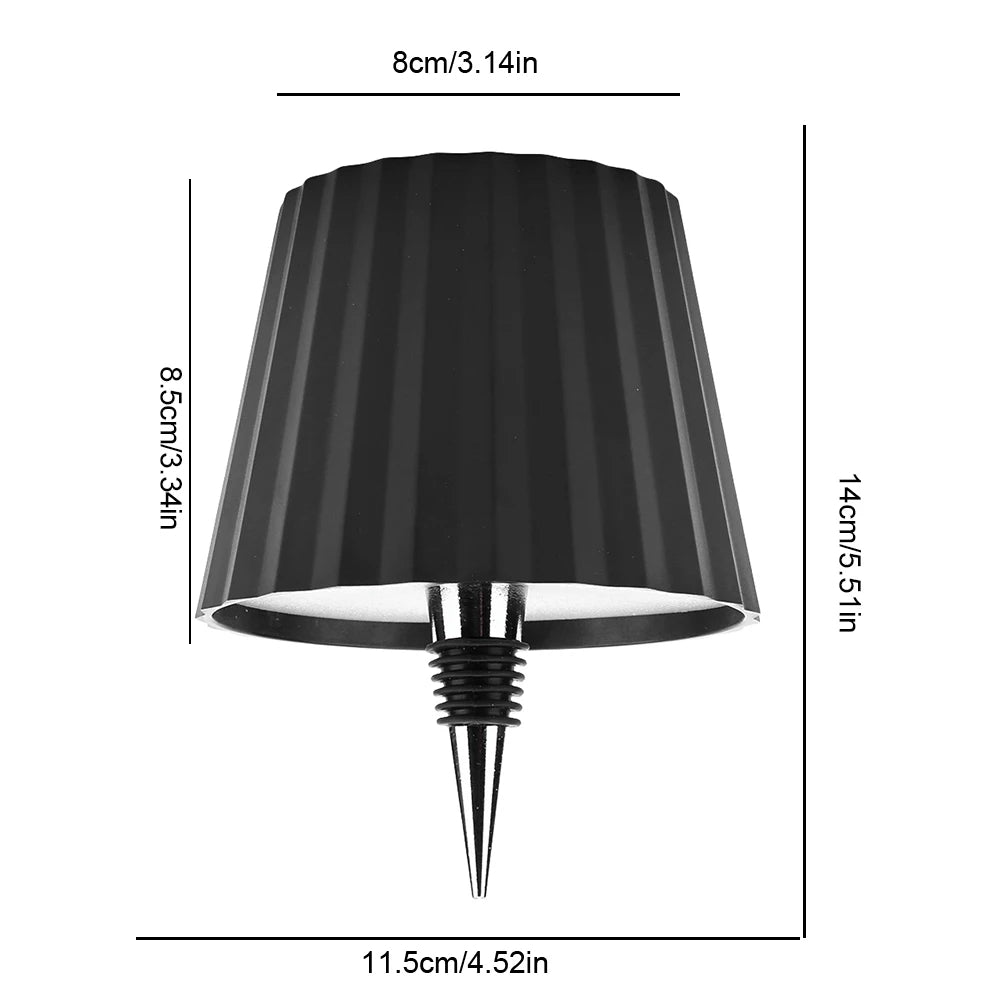 Flexora Wine Bottle Table Lamp
