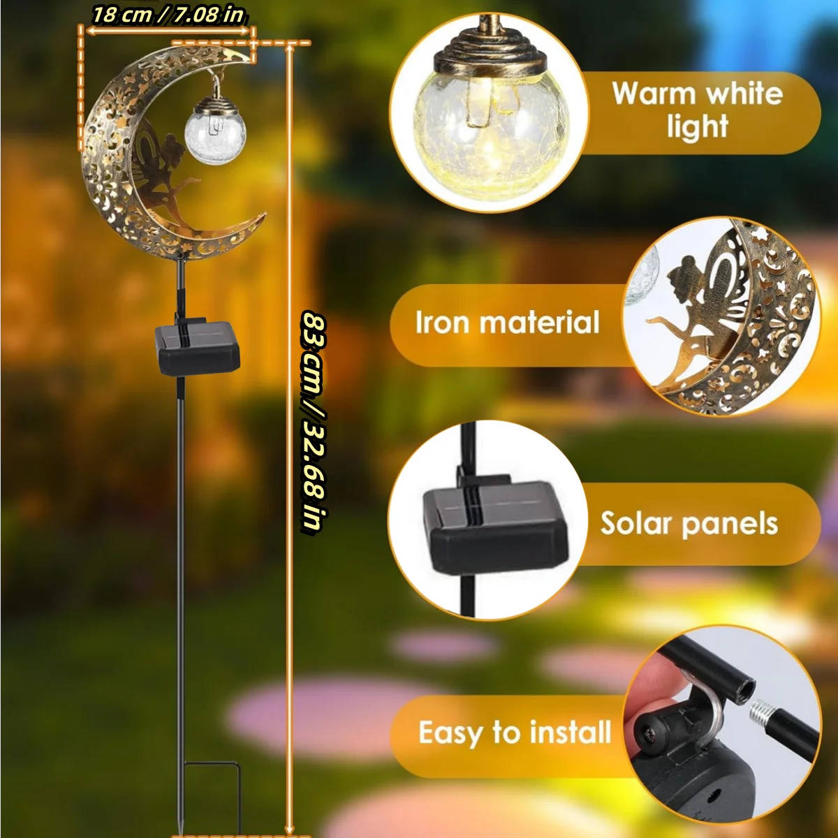 Outdoor Light Garden Decorations