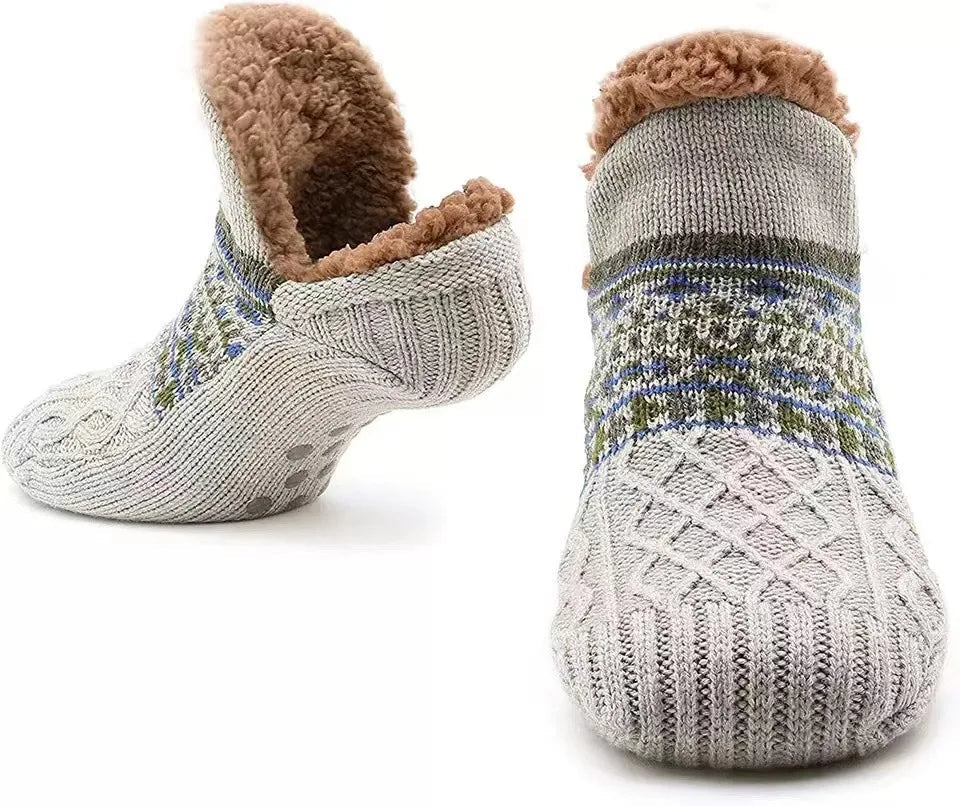 Snow Pattern Warm Socks For Winter