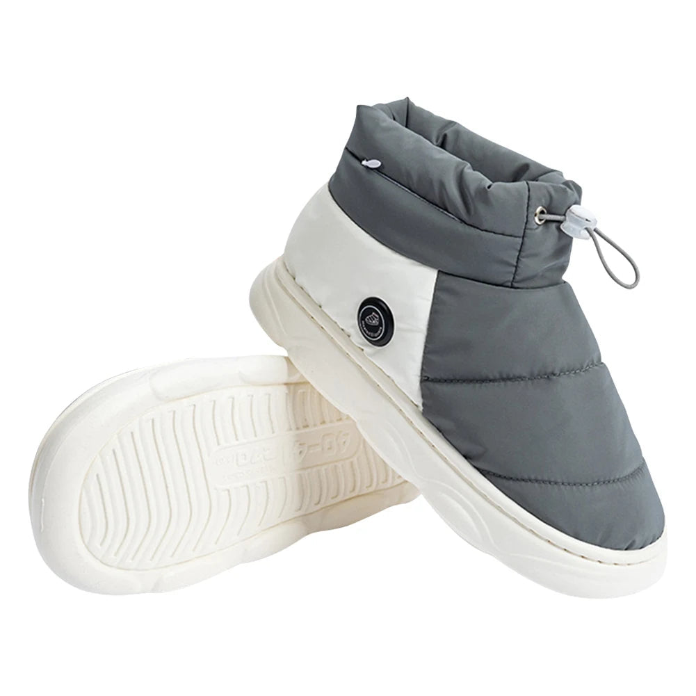 Heated Shoes With Adjustable Foot Warmers