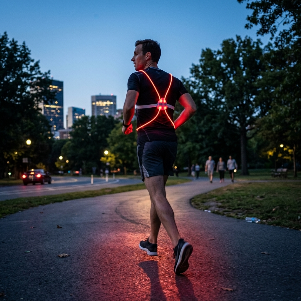 360 Reflective LED Flash Night Vest
