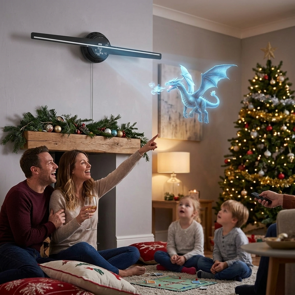 3D Hologram LED Fan Projector