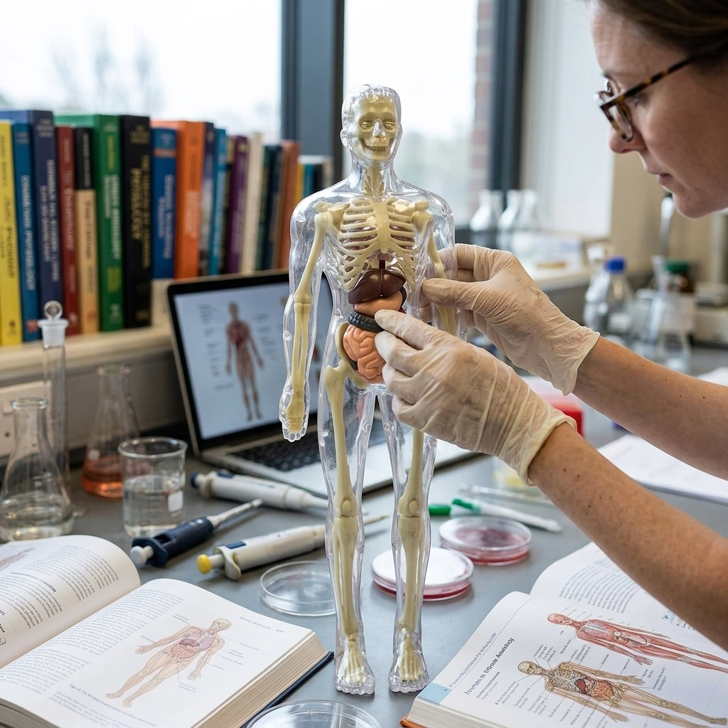 3D Human Body Anatomy Model For Kids