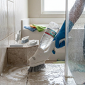 4-In-1 Bathroom Floor And Wall Cleaner Tool