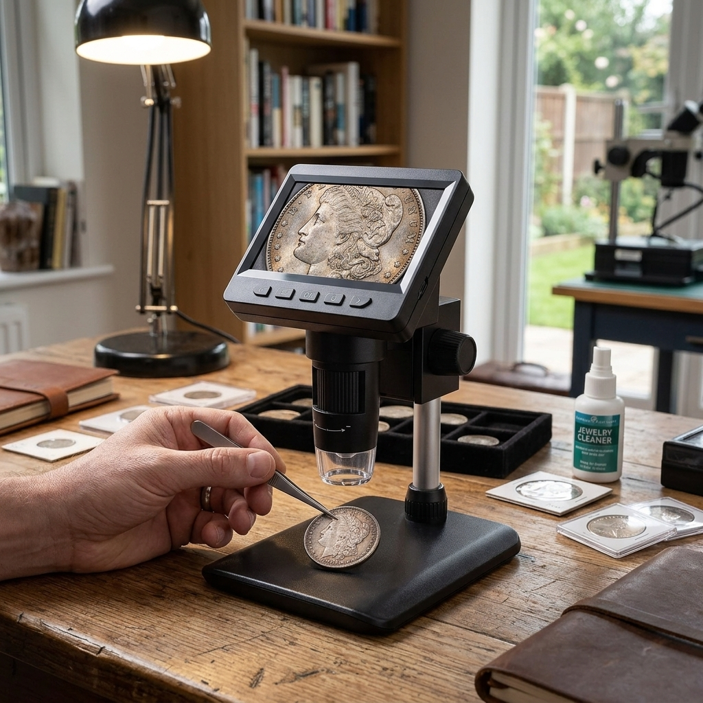 4.3 Inch Digital Soldering Microscope Electronics