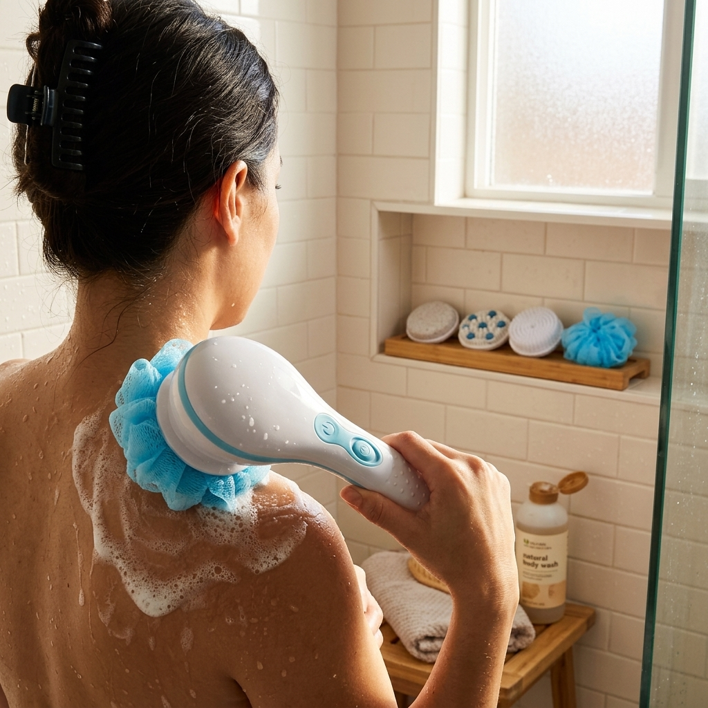 5-Attachment Exfoliating Body Brush