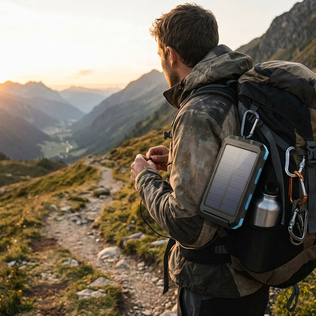 500000mAh Solar Charger Power Bank External
