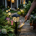 6 Pack LED Solar Pathway Garden Lights Outdoor
