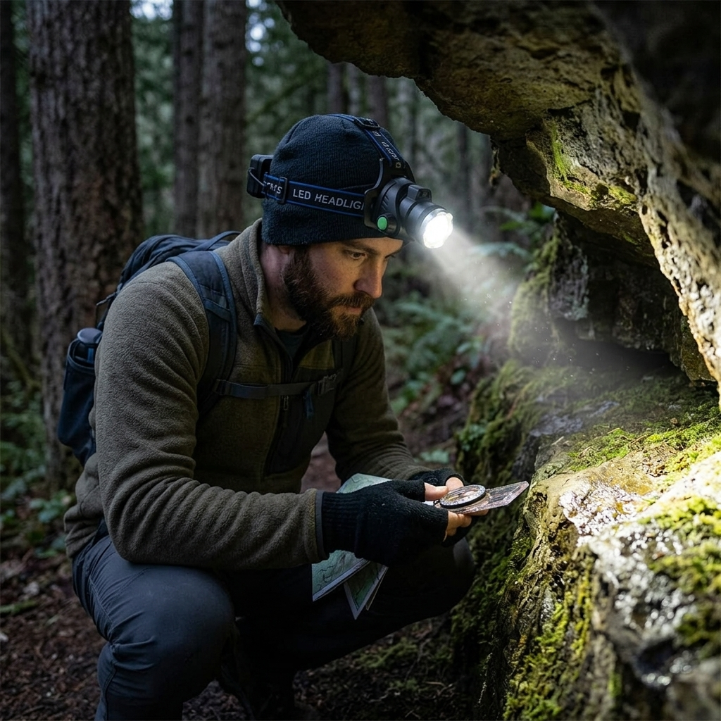 990000LM Rechargeable LED Headlamp Zoomable Tactical