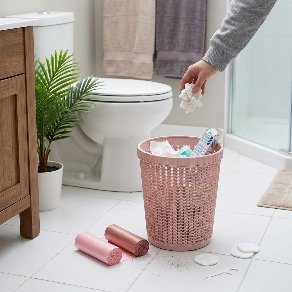 Contactless Sensor Trash Can Hygienic