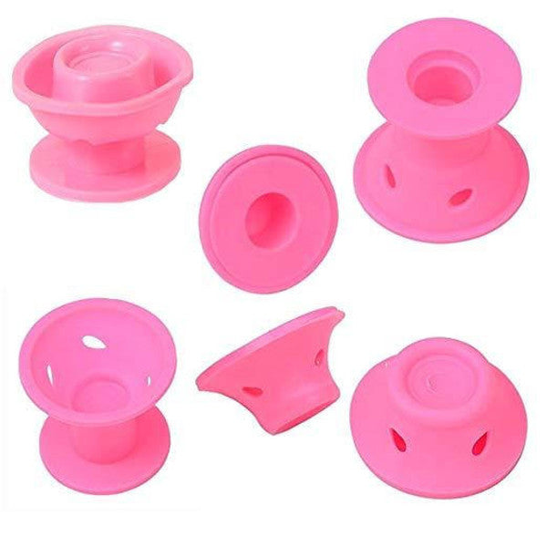 Silicone Magic Curlers (set Of 10)