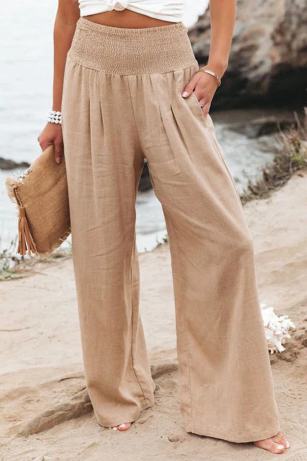 Cotton And Linen Pants